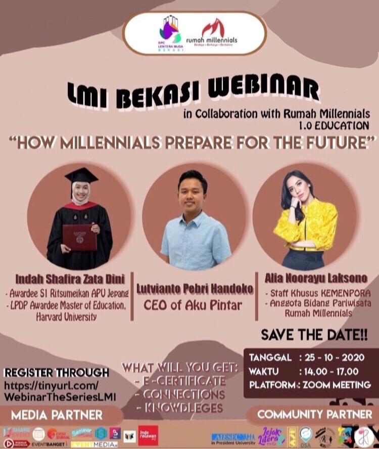 LMI Bekasi x Rumah Millennials Webinar the series